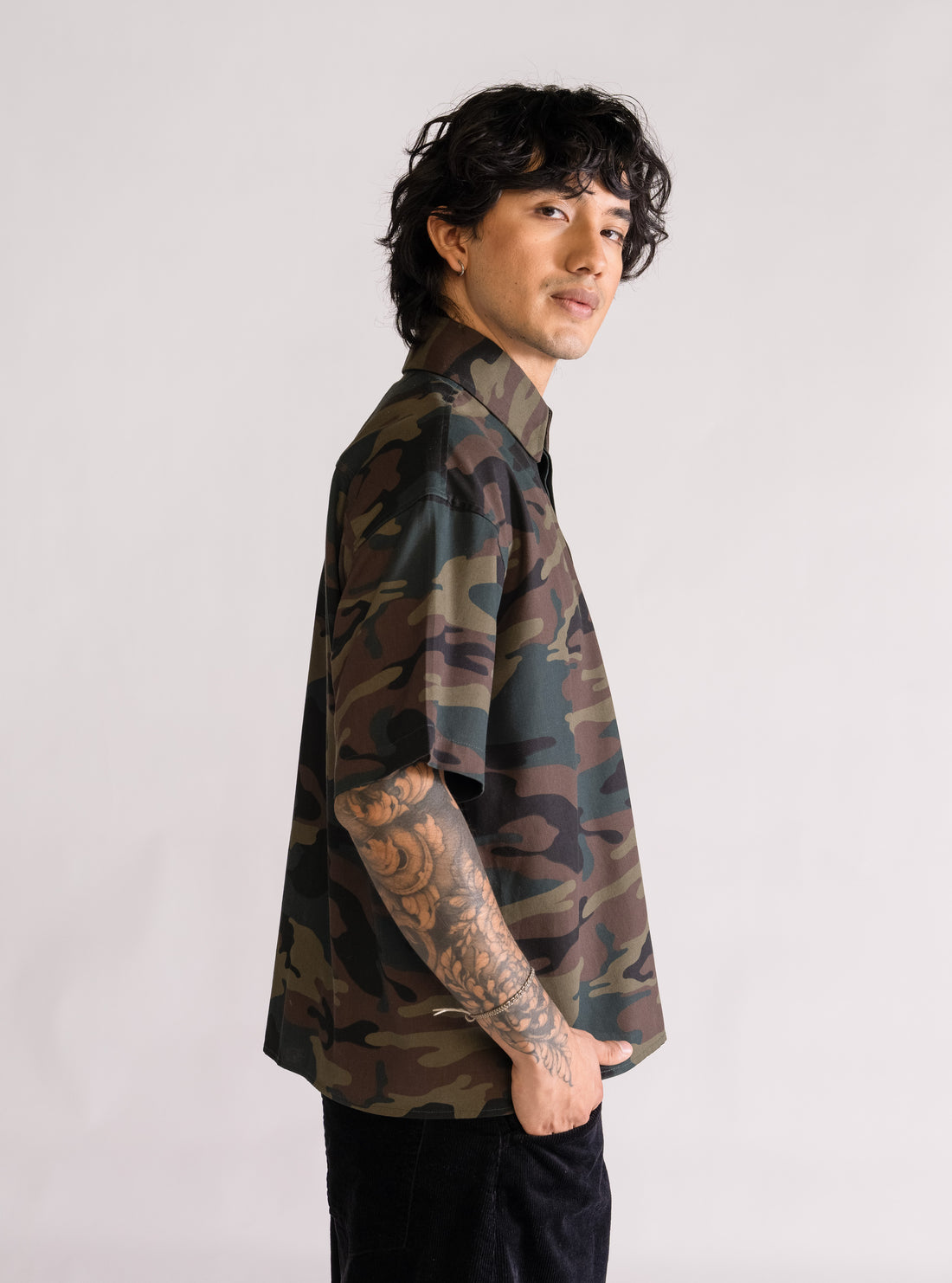 The Mishap Camisa Boxy, Camuflaje