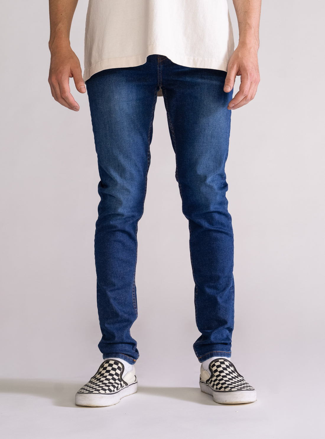 Seems Like Skinny Jeans, Azul Obscuro