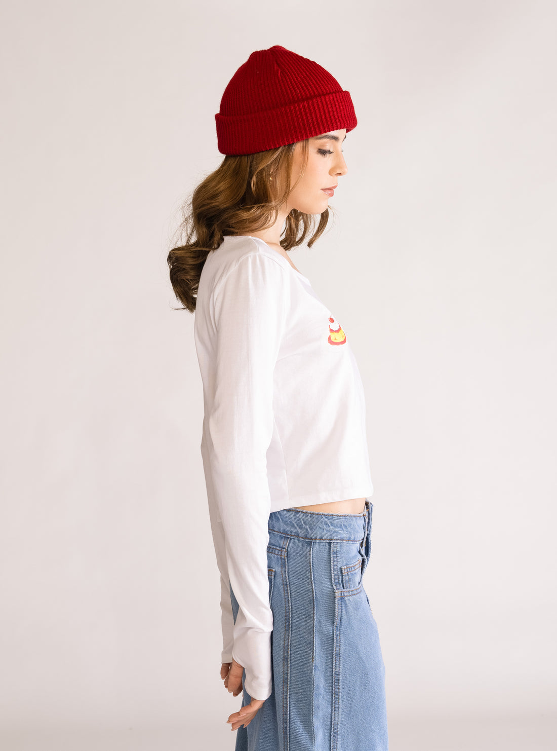 A Little Something Sweet Baby Playera, Blanco