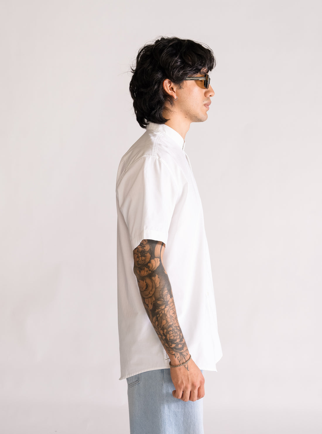Turn Around Camisa, Blanco