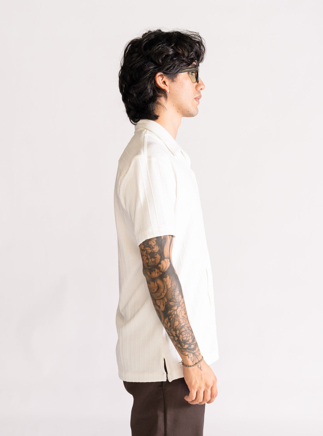 One Last Time Camisa, Blanco Hueso