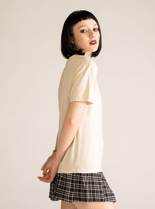 Rebel Forever Tee, Crema