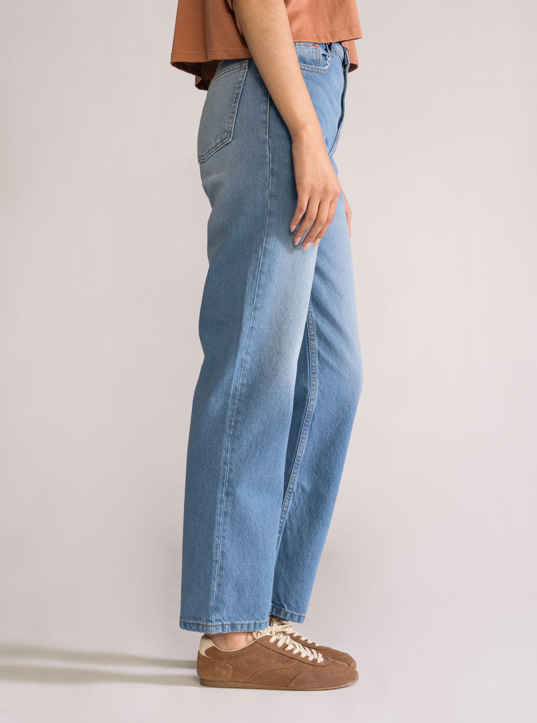 Mistery Babe Slim Jeans, Azul Claro