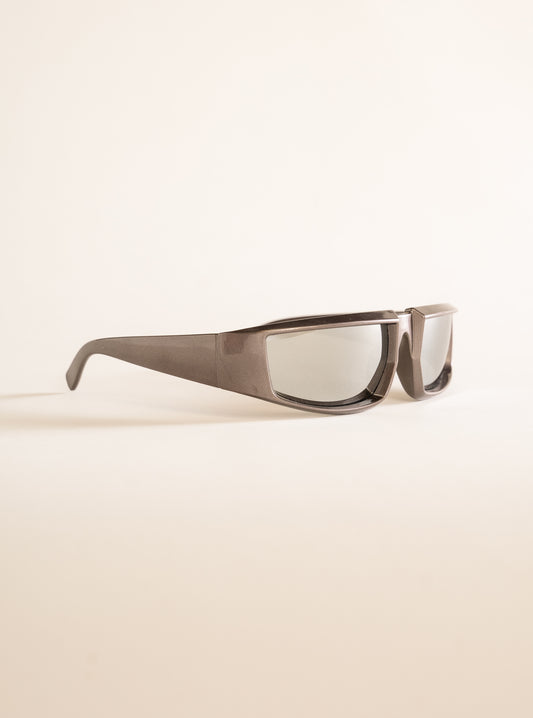 Future Nostalgia Sunglasses, Gris Obscuro