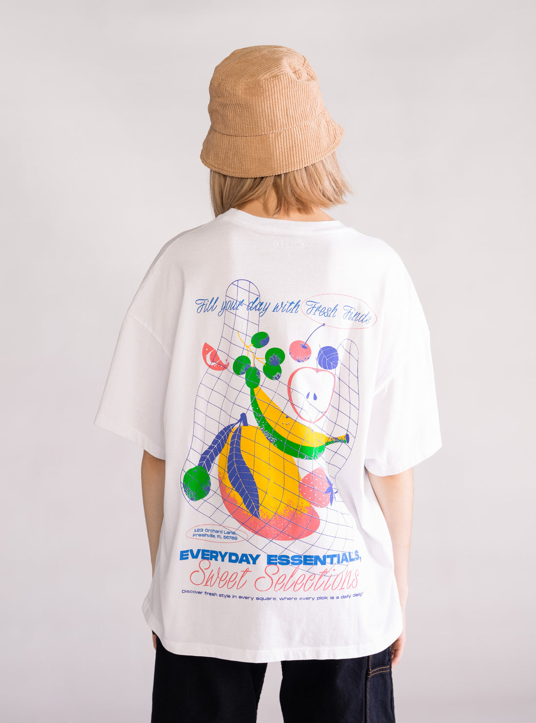 Super Fresh Long Tee, Blanco