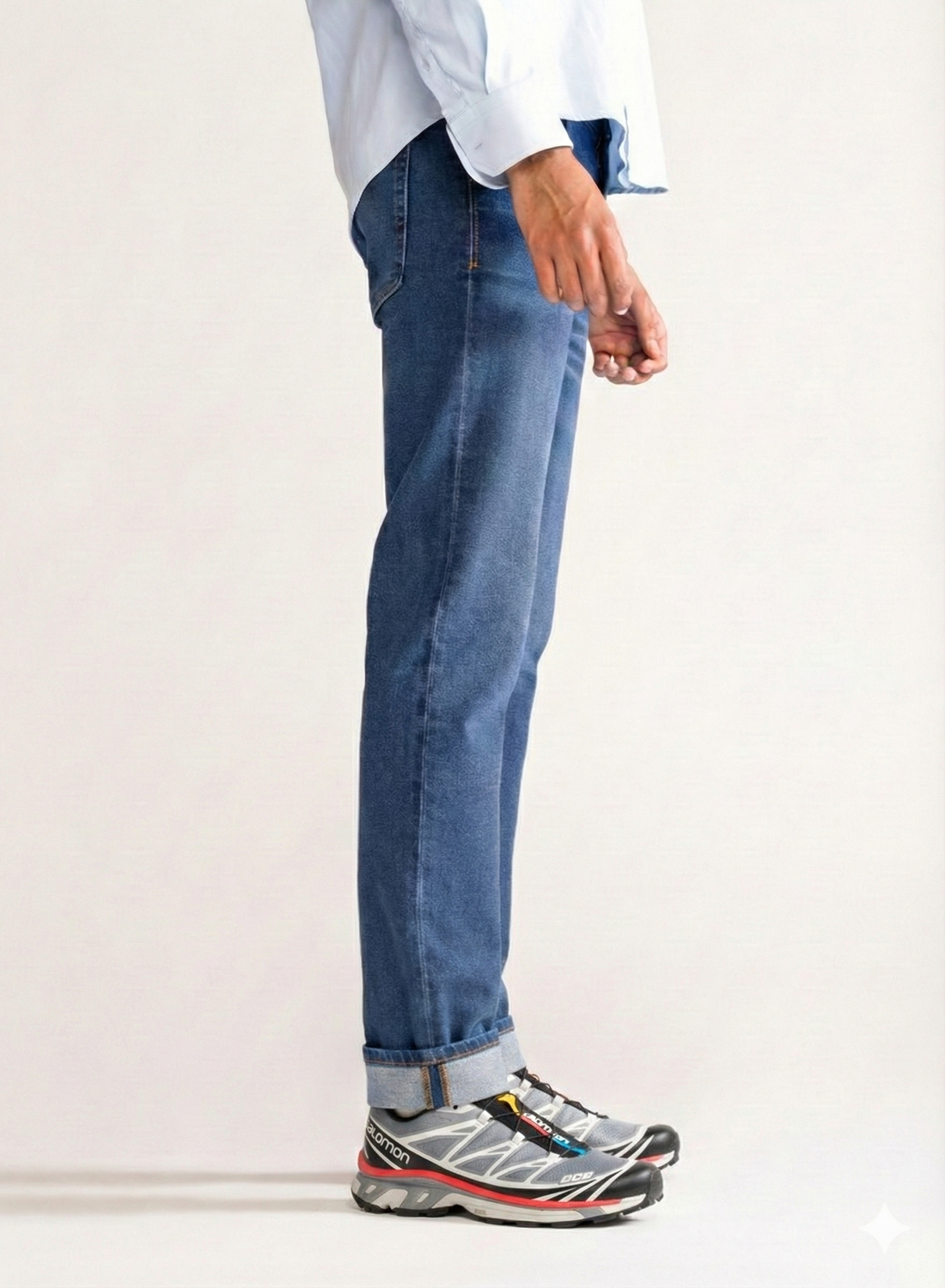 Let Us Be Slim Fit Jeans, Azul Obscuro