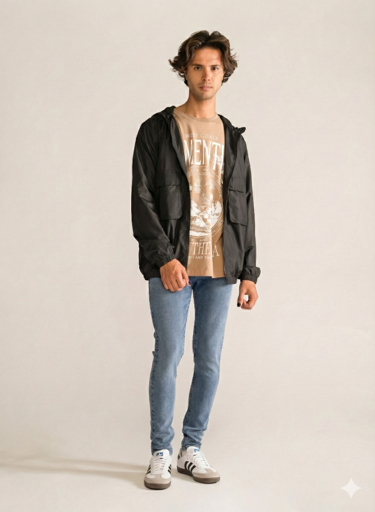 Classic Basic Skinny Jeans, Azul Claro