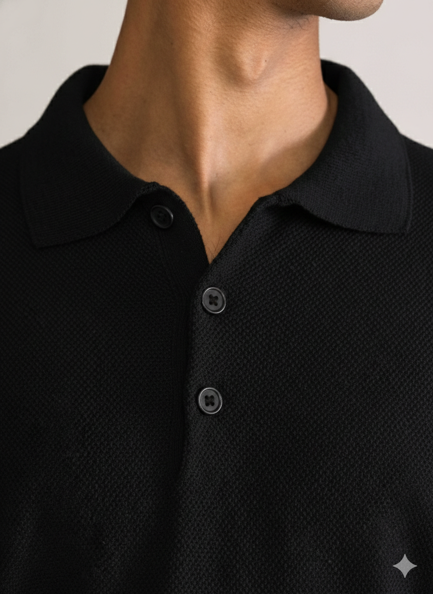 Head Turner Polo, Negro