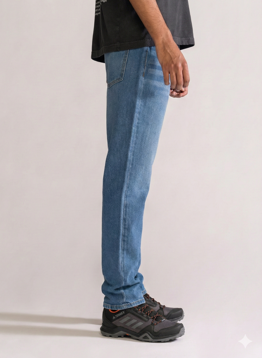 A Little Treat Regular Vintage Jeans, Azul Obscuro