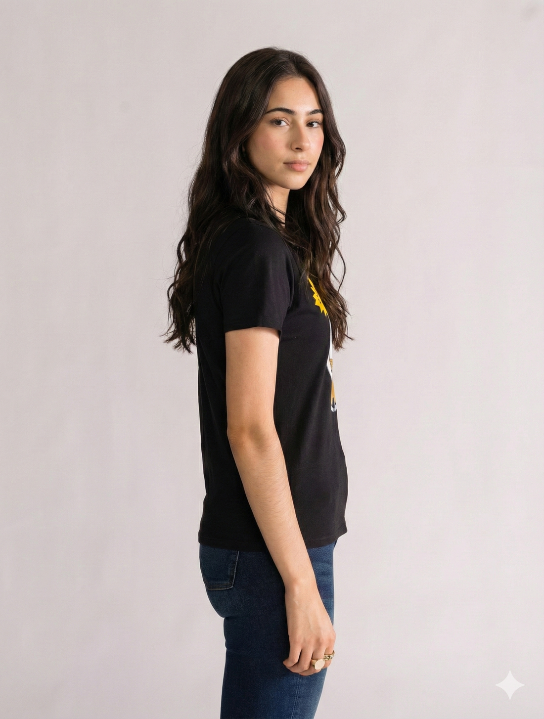 Beavis & Butthead, Regular tee, Negro