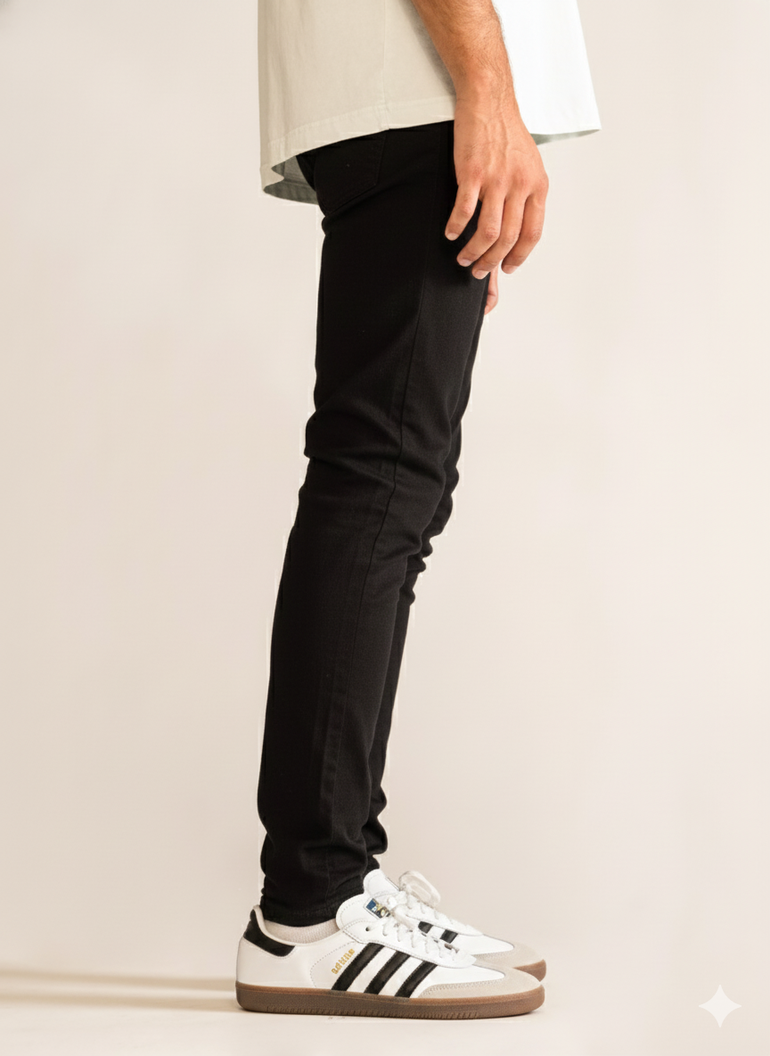 Classic Skinny Pants, Negro