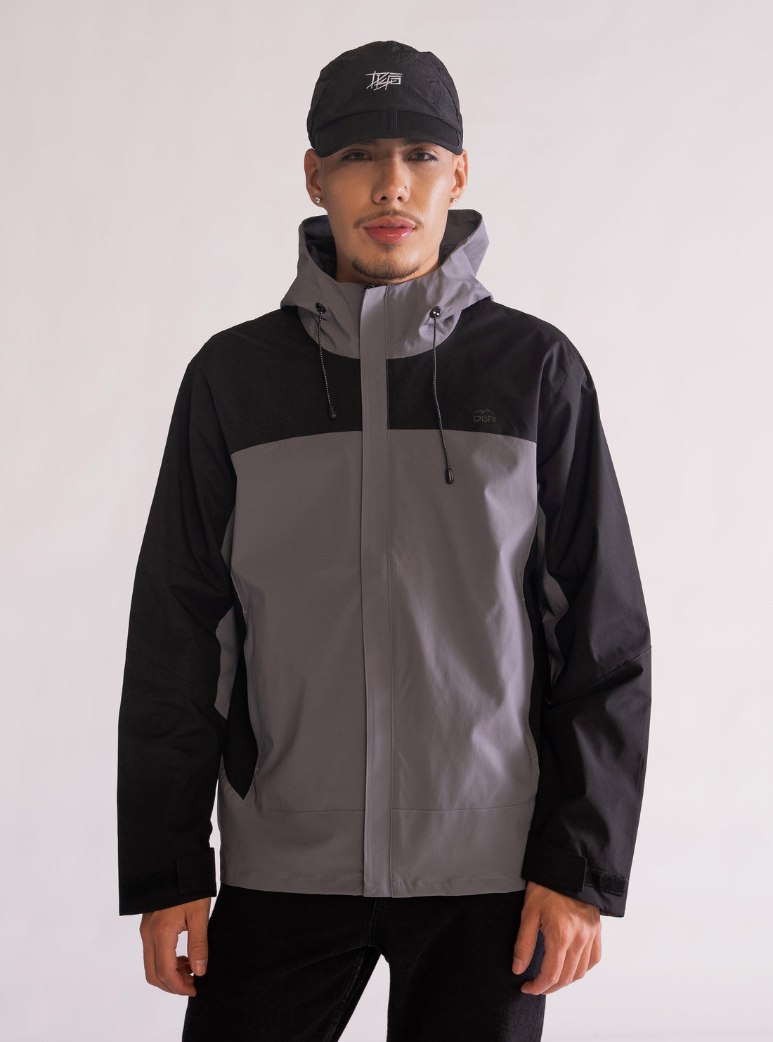Jacket Disfo Outdoors Negro – chumpa para hombre Distefano (vista 4)