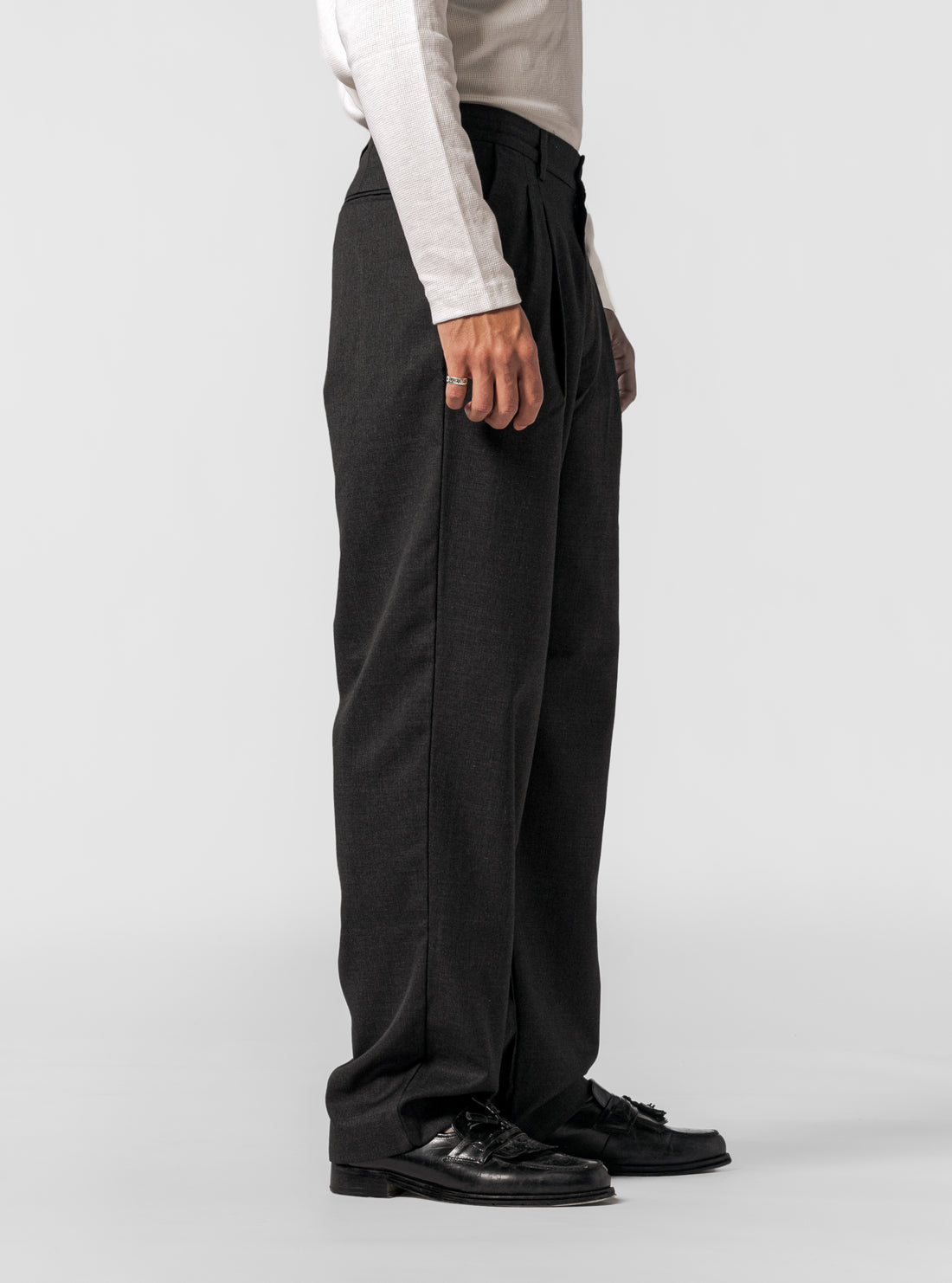 Cool Fit Pantalón Casimir, Gris Claro