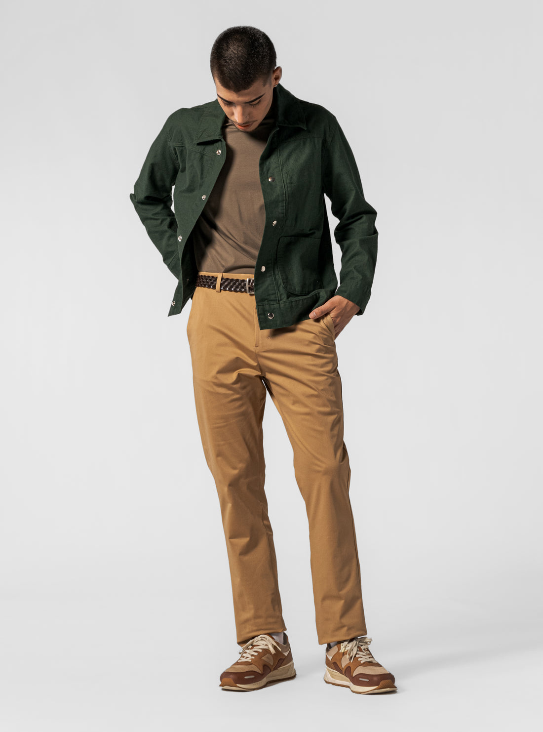Pantalón Sport Basic Premium, Kaky