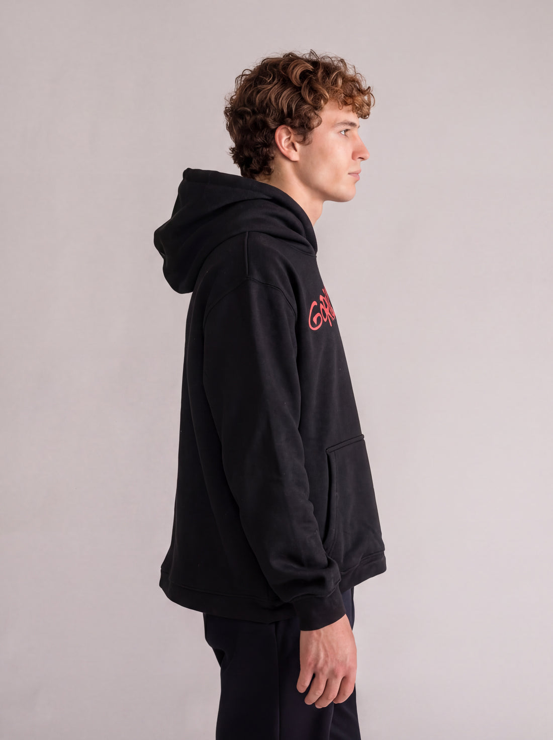 Gorillaz Sudadero Basic Premiun, Negro