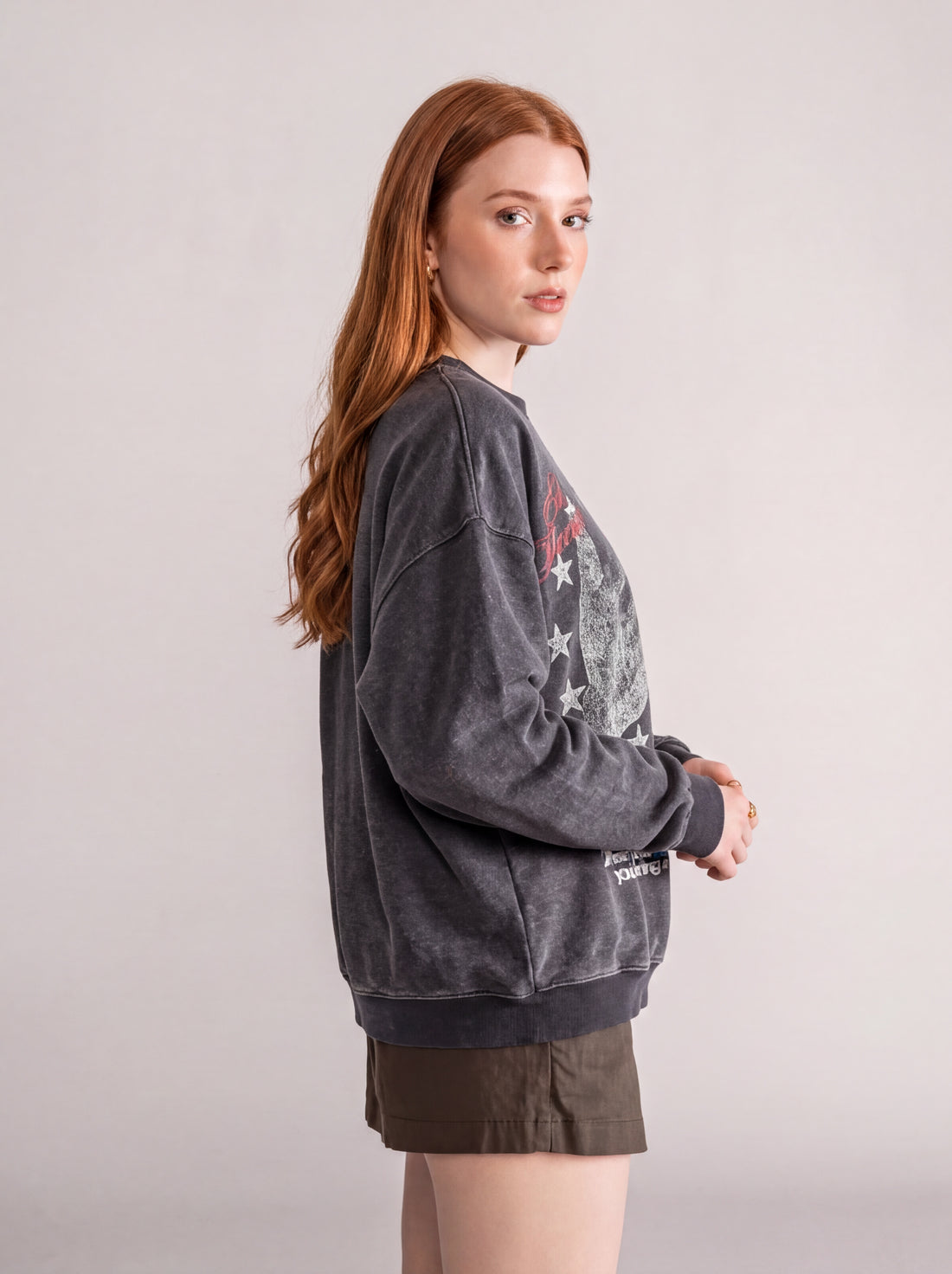 Ed Sheeran Thinking Out Loud Crew Neck, Negro