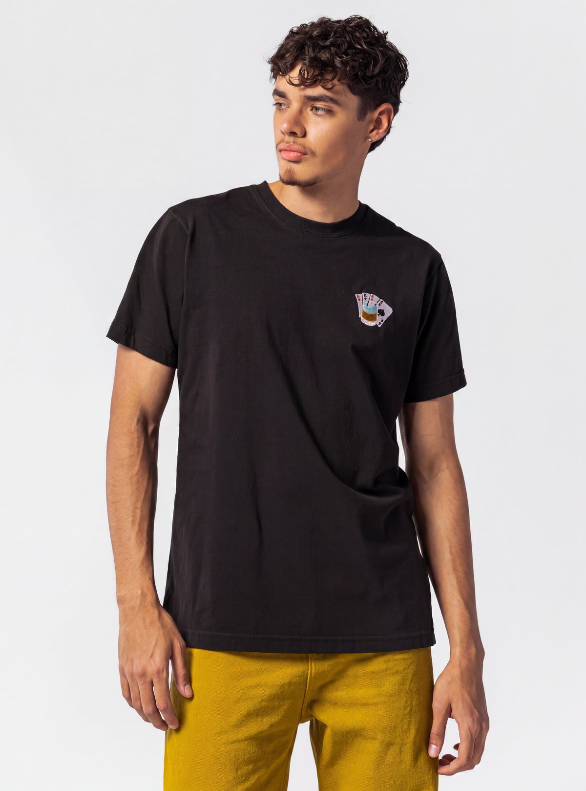 Whisky Sour Playera Negro – playera para hombre Distefano