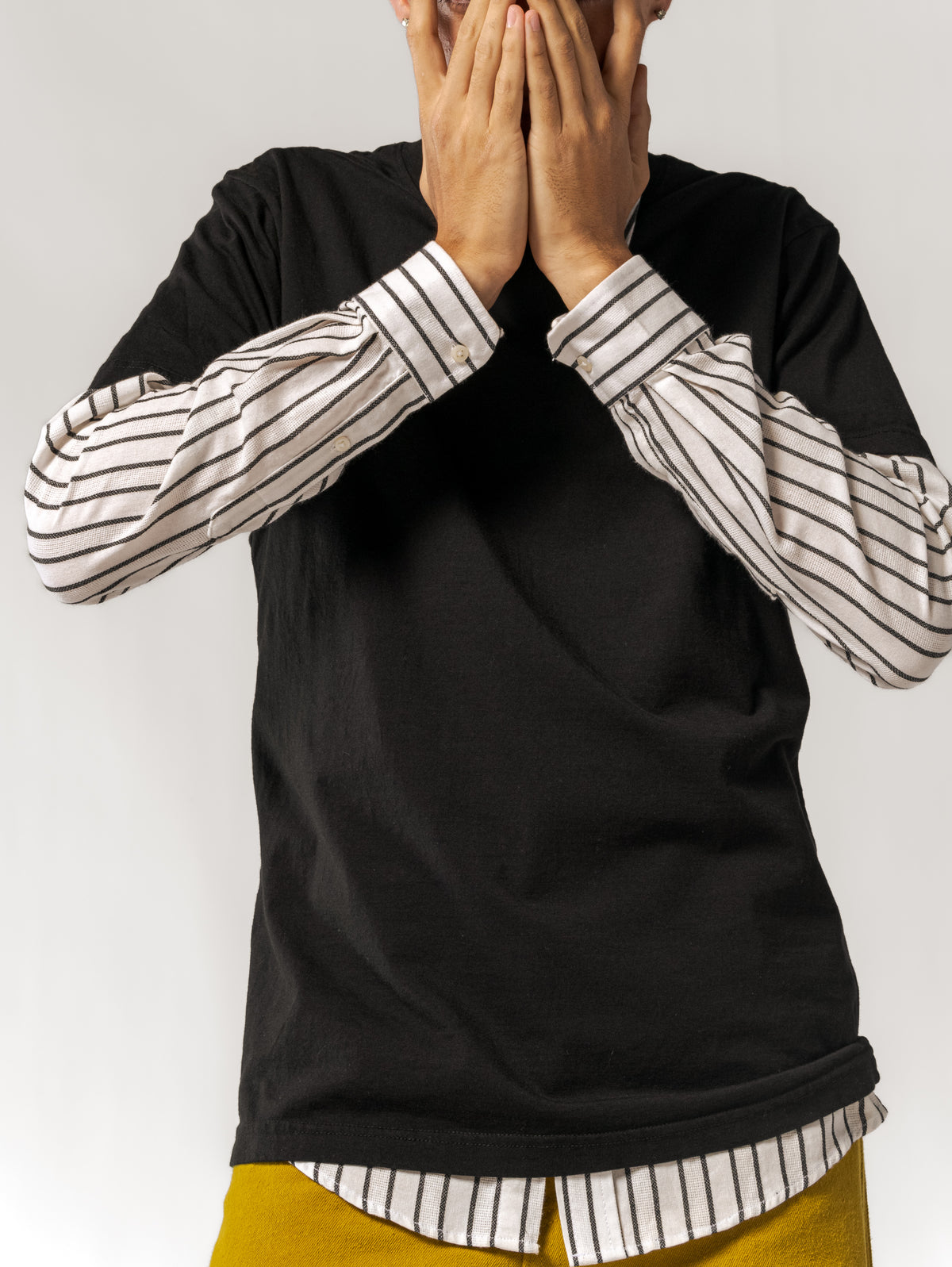 Whisky Sour Playera Negro – playera para hombre Distefano (vista 5)