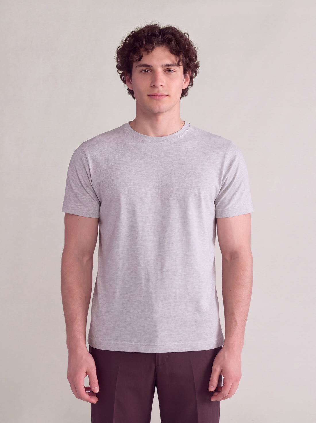 Back To Basics T-Shirt, Gris Claro
