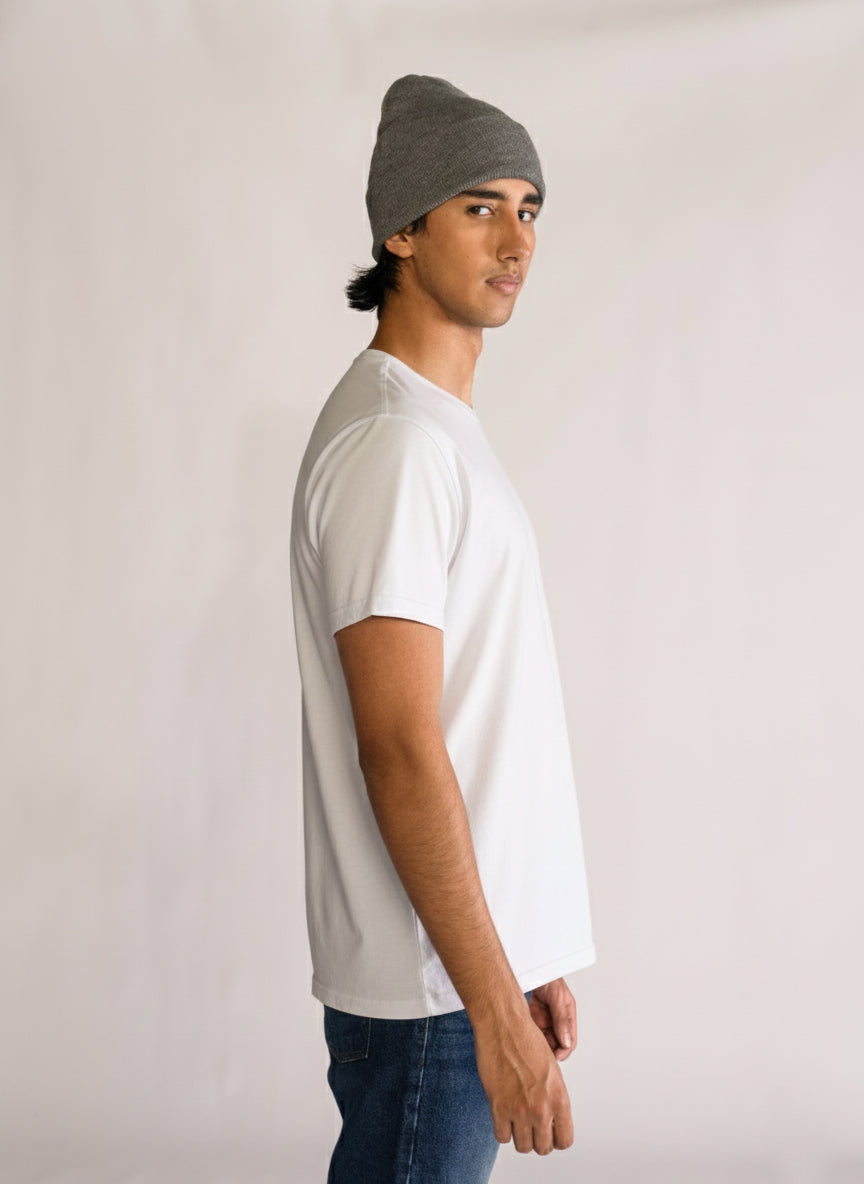 Basic T-Shirt Premium, Celeste