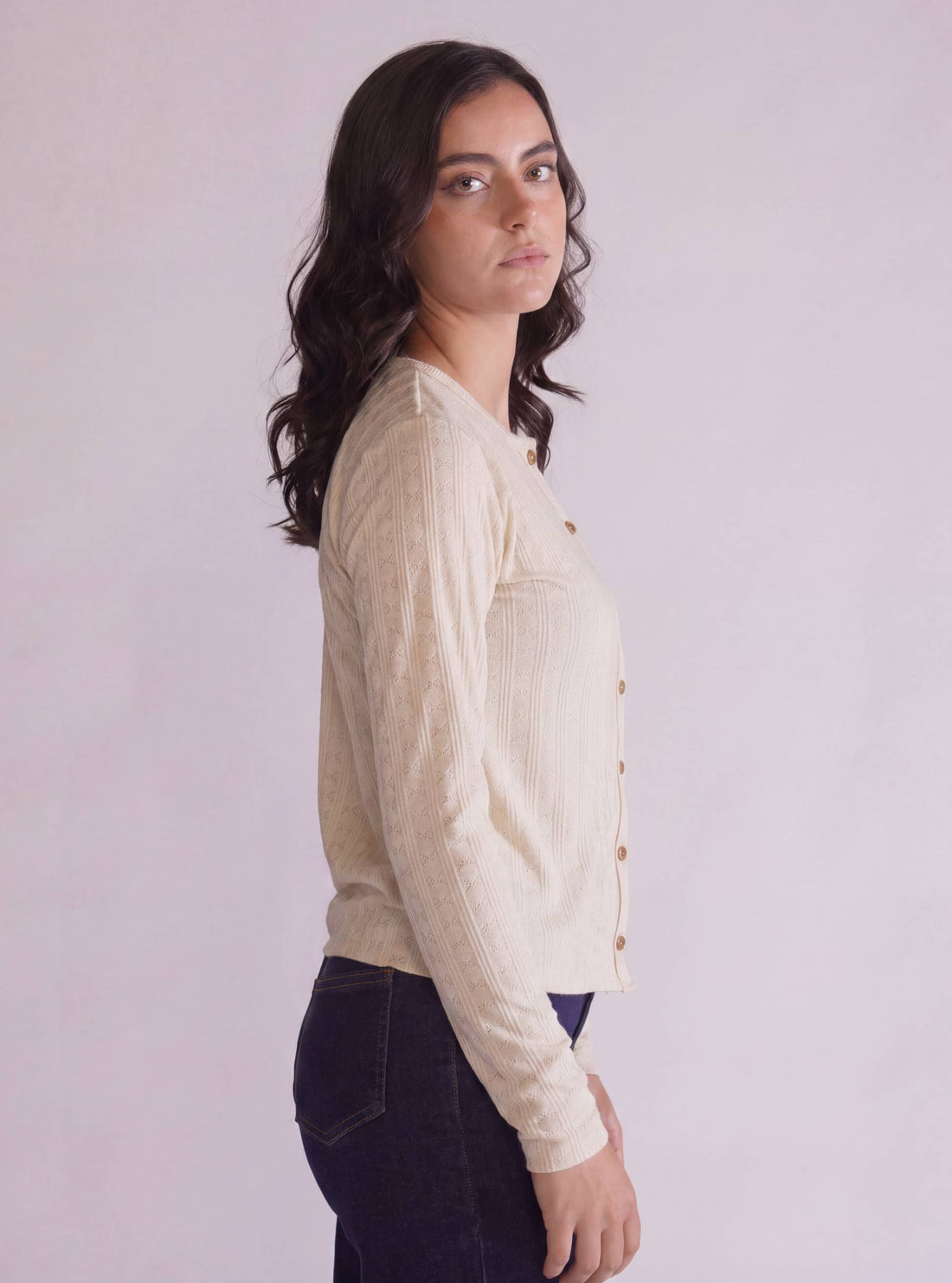 Say My Name Blusa, Beige