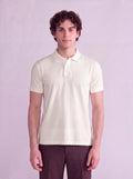 Basic Polo Premium Blanco Hueso – polo para hombre Distefano