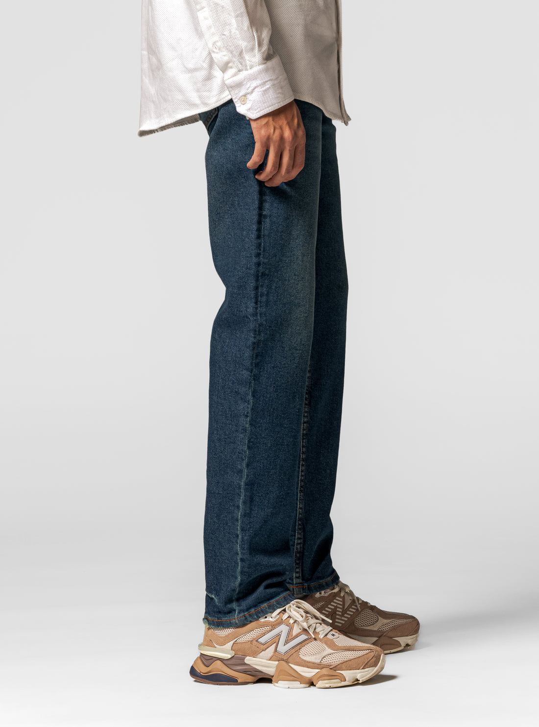 Irreverent Slim Fit Jeans, Azul Obscuro