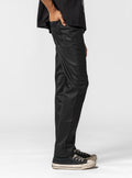 Blackout Slim Fit Jeans, Negro
