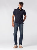 Camisa Polo Basic Premium SEAMLESS, Azul Marino