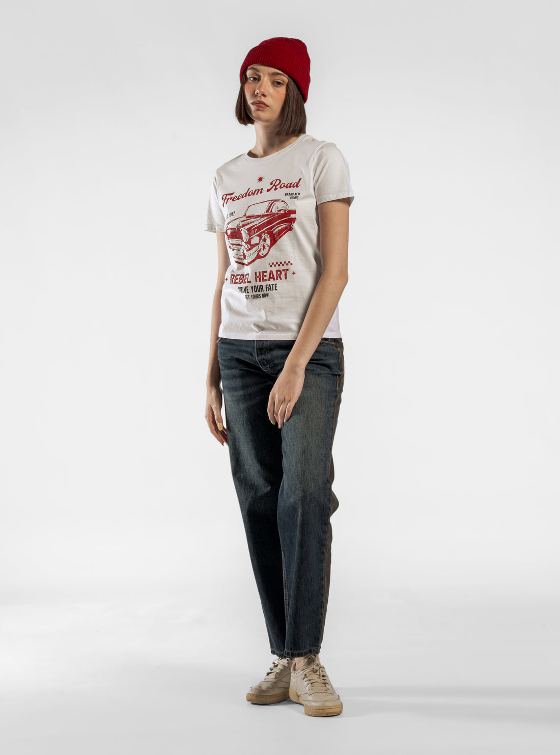 Rebel Heart Playera, Blanco