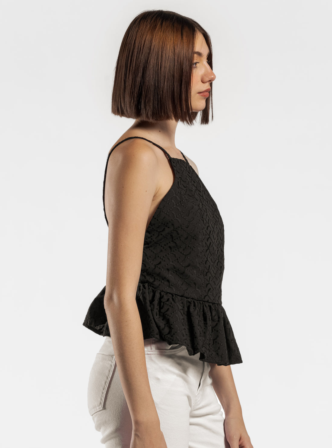 Promise To Try Blusa, Negro