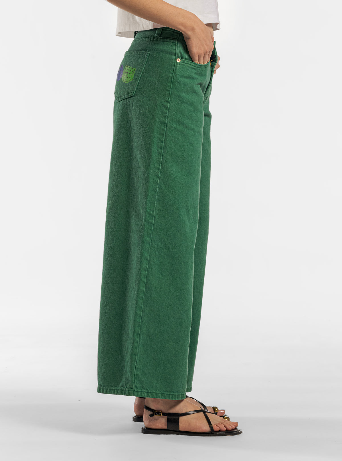 SouthPark, Super Baggy Jeans, Verde Oscuro