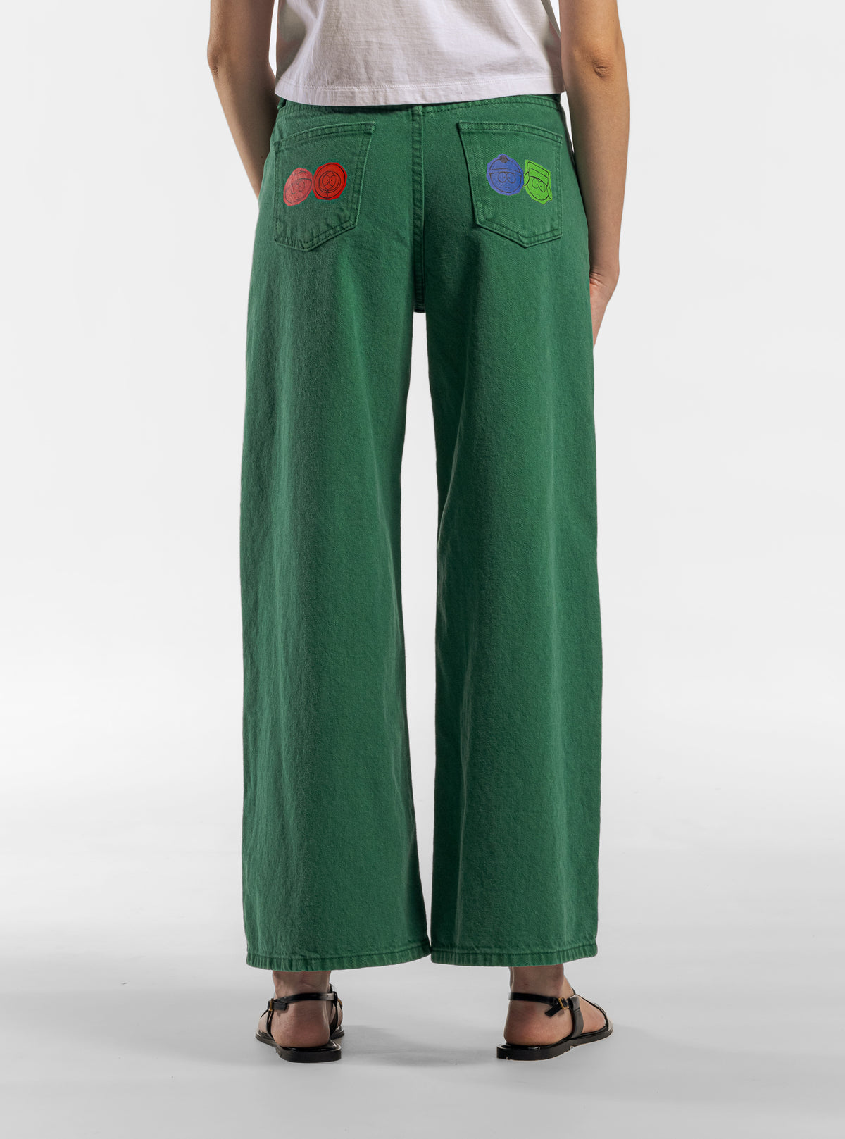 SouthPark, Super Baggy Jeans, Verde Oscuro