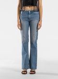 Mariah Bell Bottom Jeans, Celeste