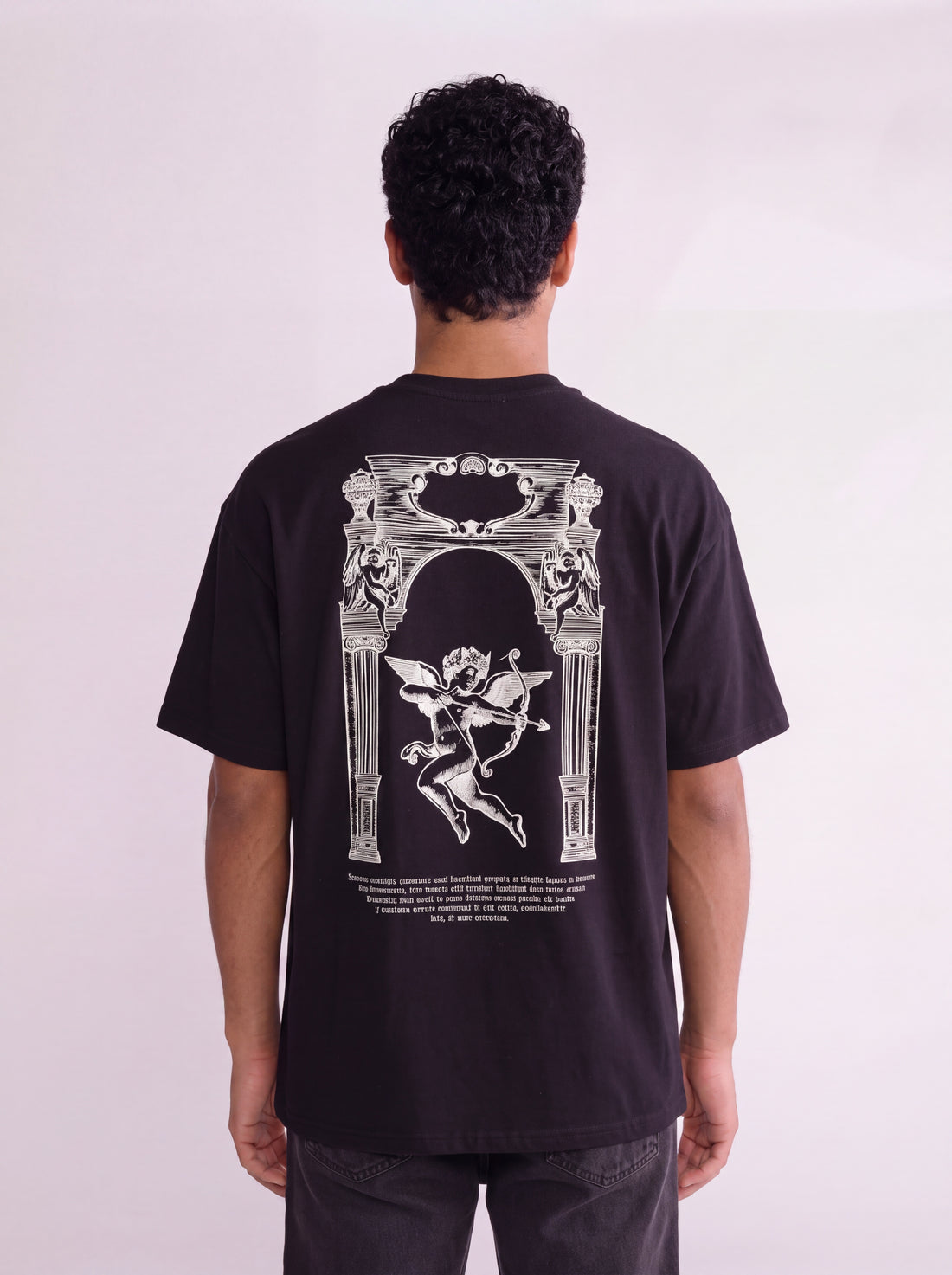 Cupid's Story Playera, Negro