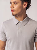 Camisa Polo Basic Premium SEAMLESS, Gris claro