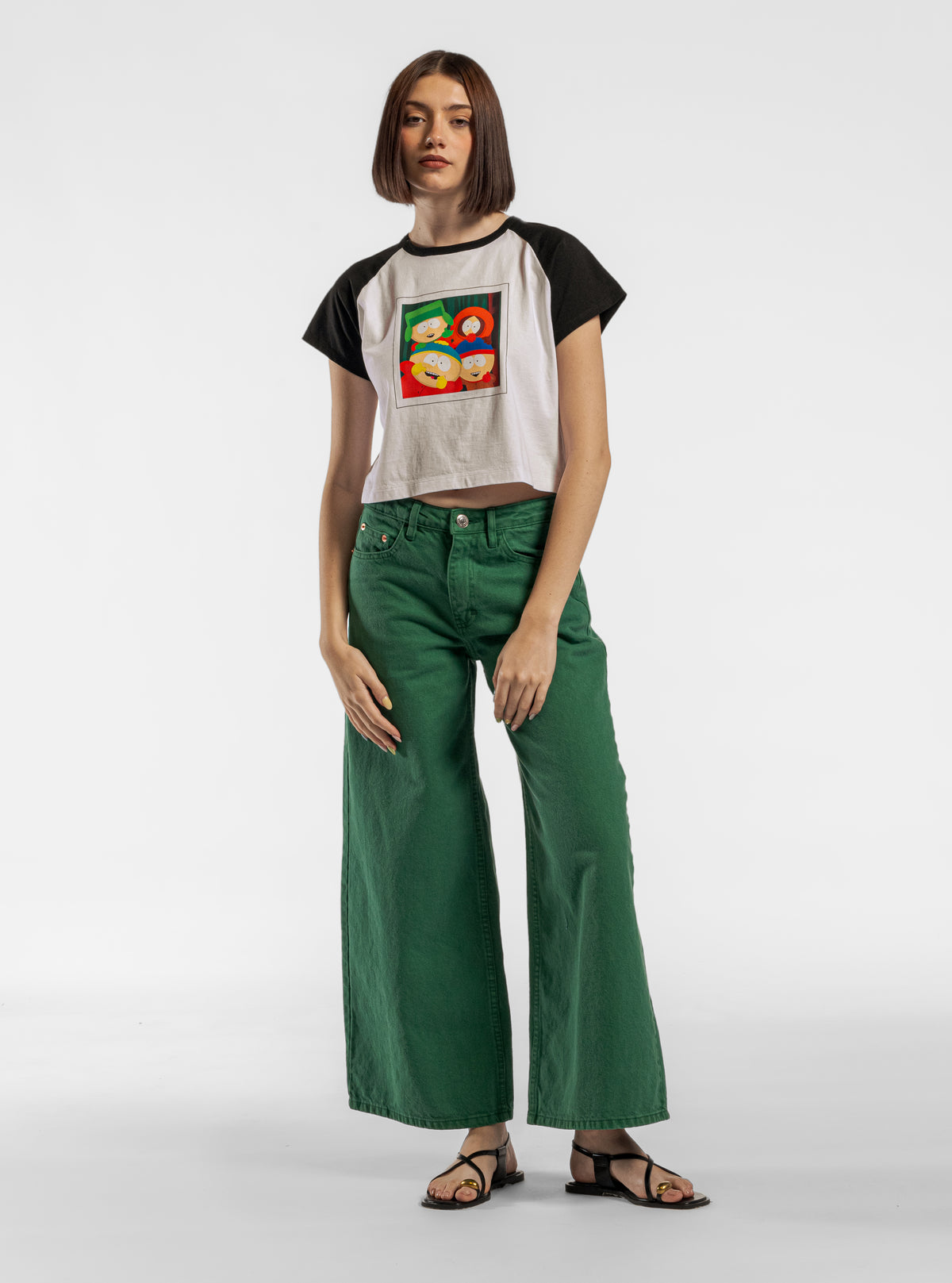 SouthPark, Super Baggy Jeans, Verde Oscuro