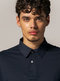 Camisa Polo Basic Premium SEAMLESS, Azul Marino