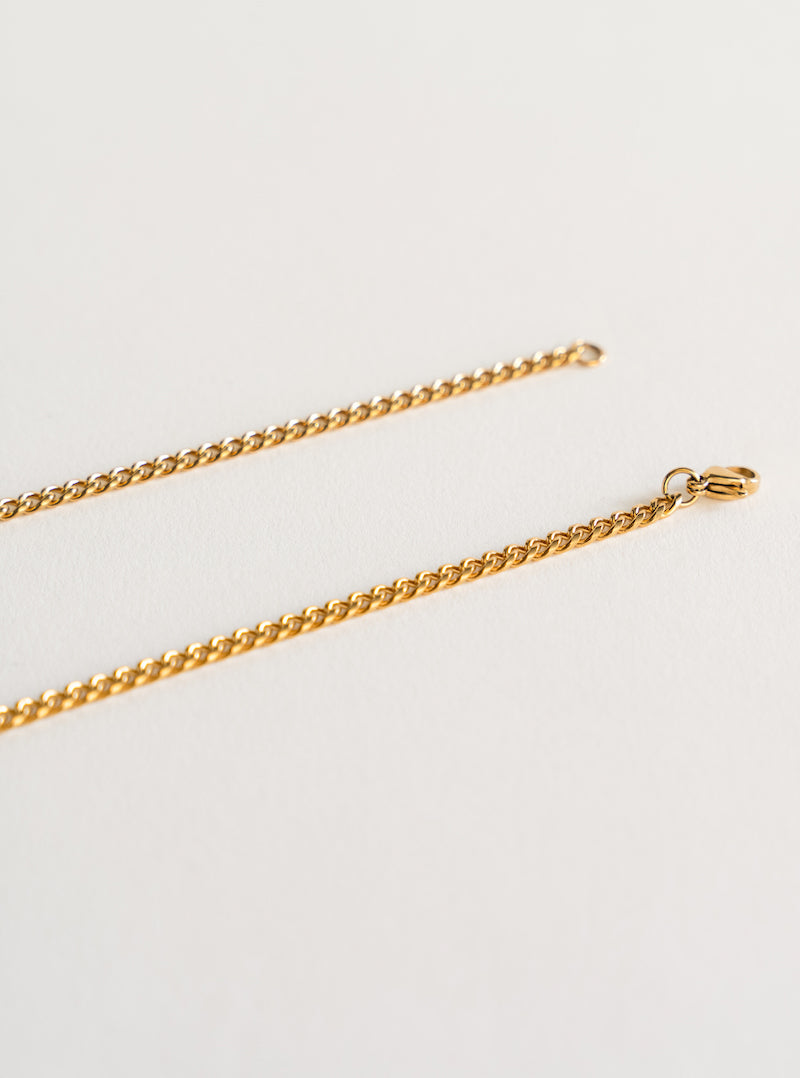 Milano Link Chain, Dorado