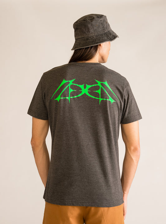 Abduction Regular T-shirt, Gris Obscuro