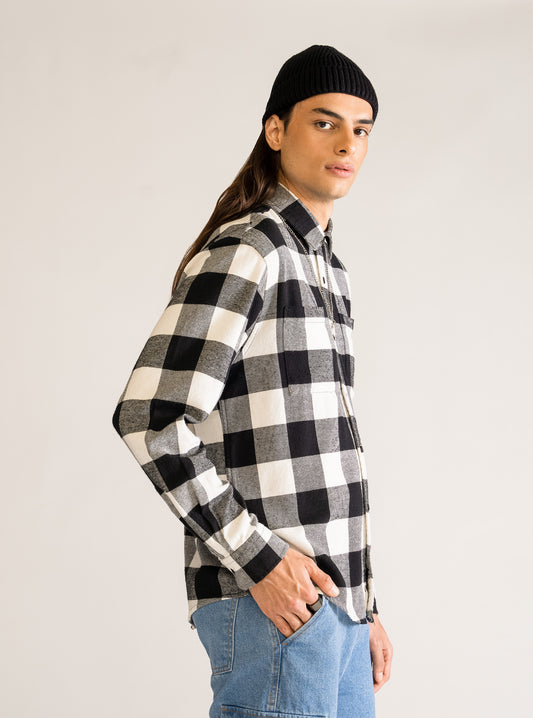 Lumberjack Jack Shirt, Blanco