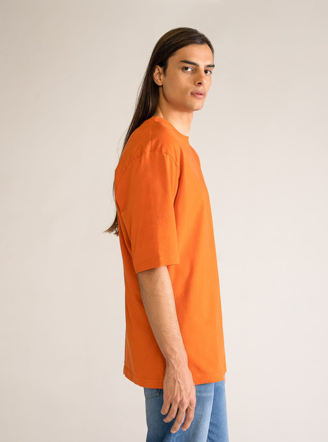 Savage Oversize T-Shirt, Anaranjado