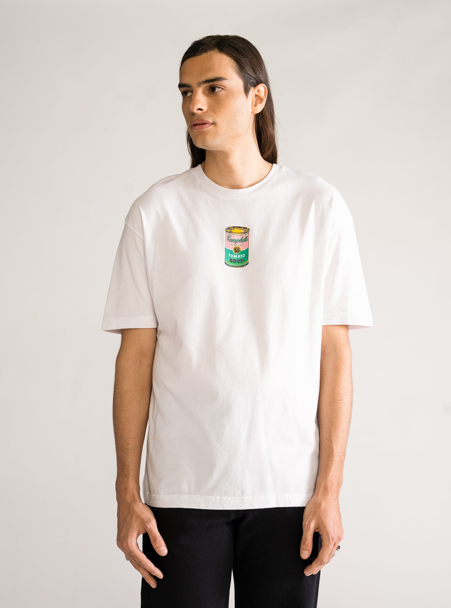 Can I? Oversize T-Shirt, Blanco