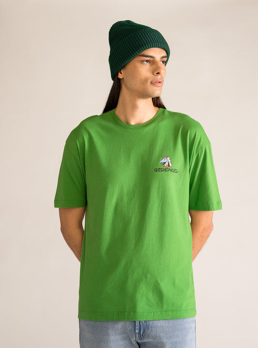 Godspeed Drop T-shirt, Verde Claro