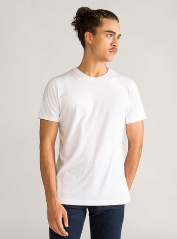 Back To Basics Regular T-Shirt, Blanco