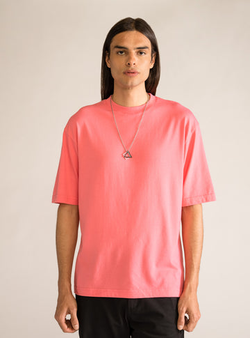 Basically Yes Oversize T-Shirt, Rosado