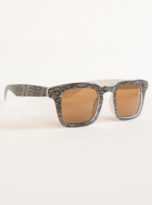 Unseen Realities Sunglasses, Gris Obscuro