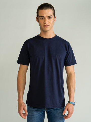 Back To Basics Regular T-Shirt, Azul Marino
