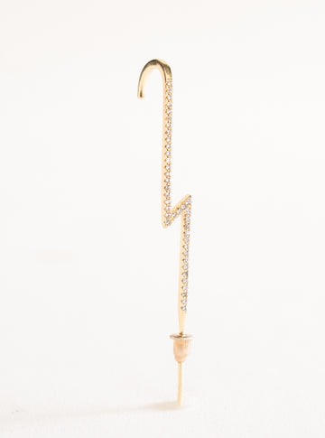 Double Voltage Earrings, Dorado