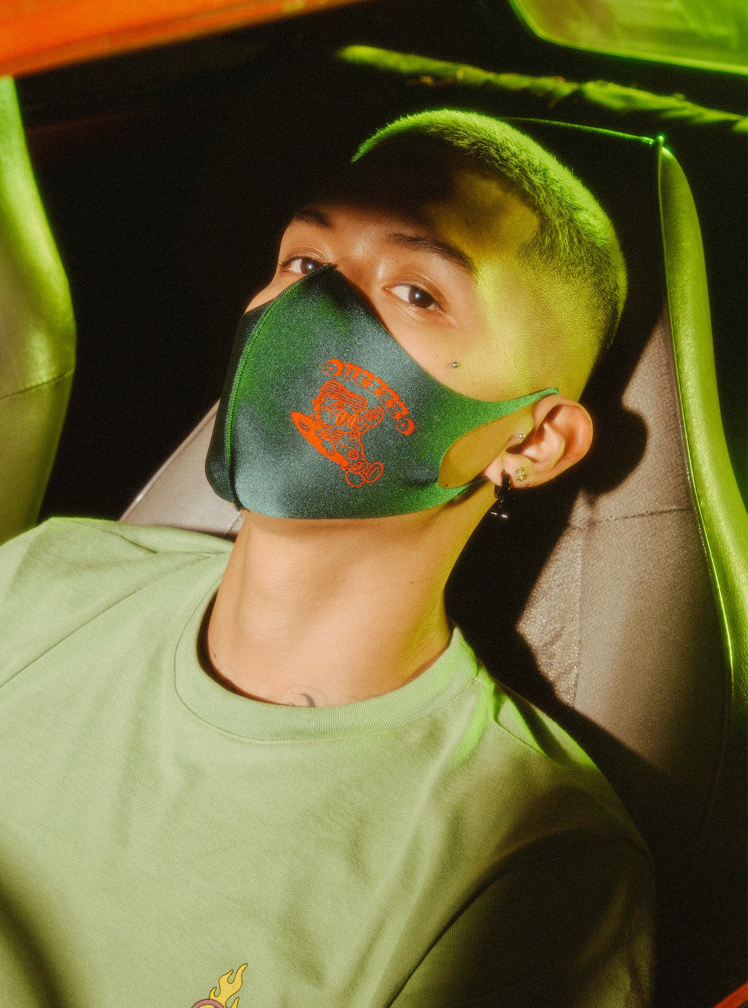 Quezzzo Mask, Verde Obscuro